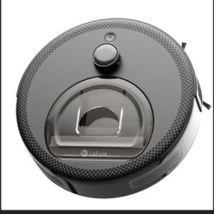 Gray Robotic Vacuum Cleaner